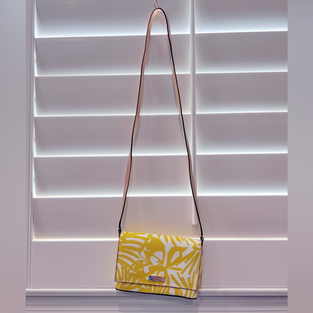 Kate Spade Grant Street Sally Small Crossbody in Bright Pear Palm